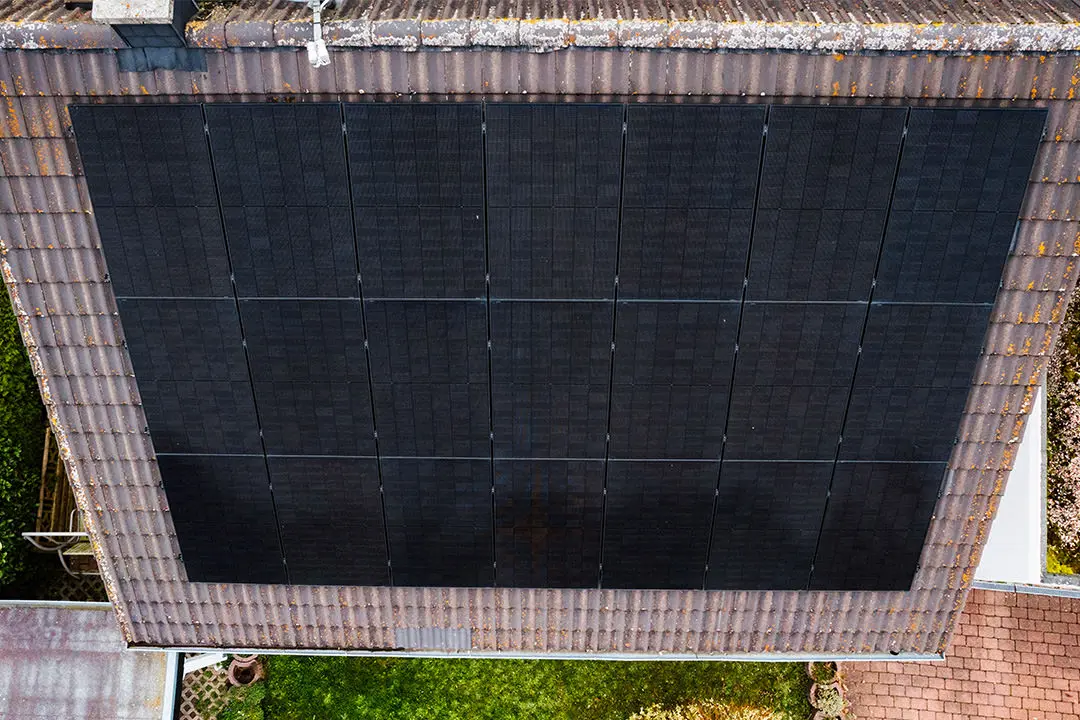 Photovoltaikanlage auf einem Dach