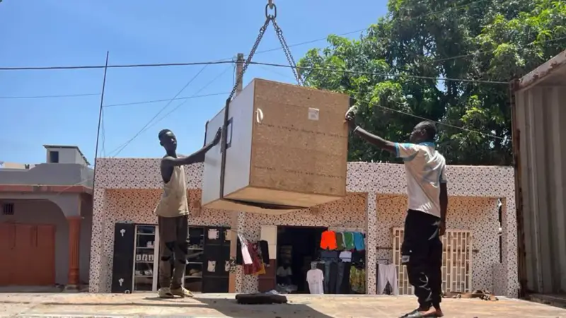 PV-Projekt in Gambia